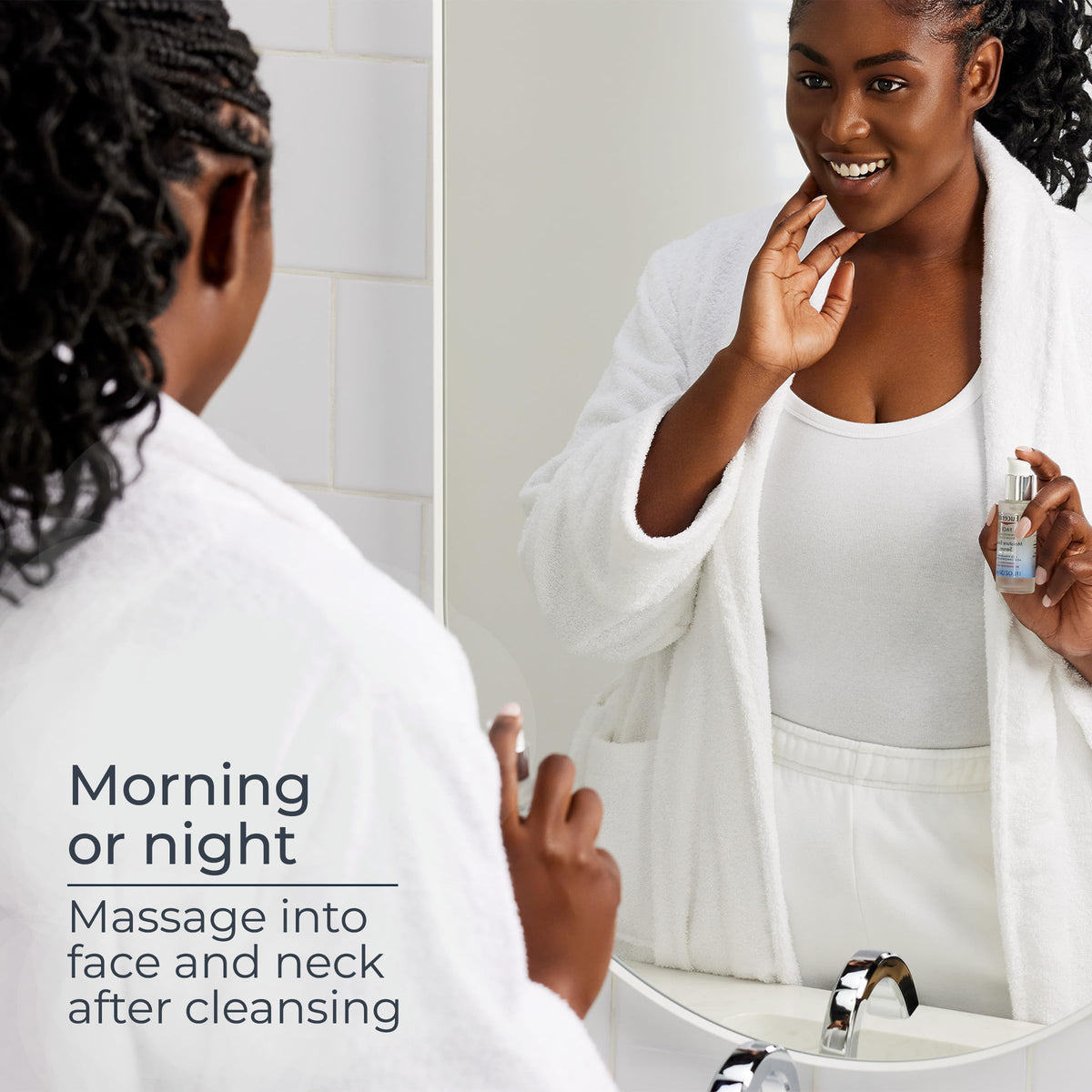 Eucerin Immersive Hydration Smoothing Face Serum, Ultra-Lightweight Hyaluronic Acid Serum Reduces the Look of Fine Lines and Wrinkles, 1 Fl Oz Bottle Eucerin