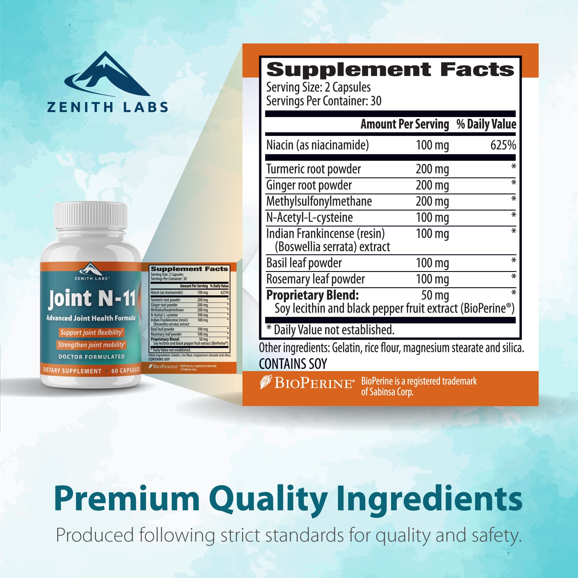 Zenith Labs Joint N-11 Joint Health Supplement Zenith Labs buy australia supplements