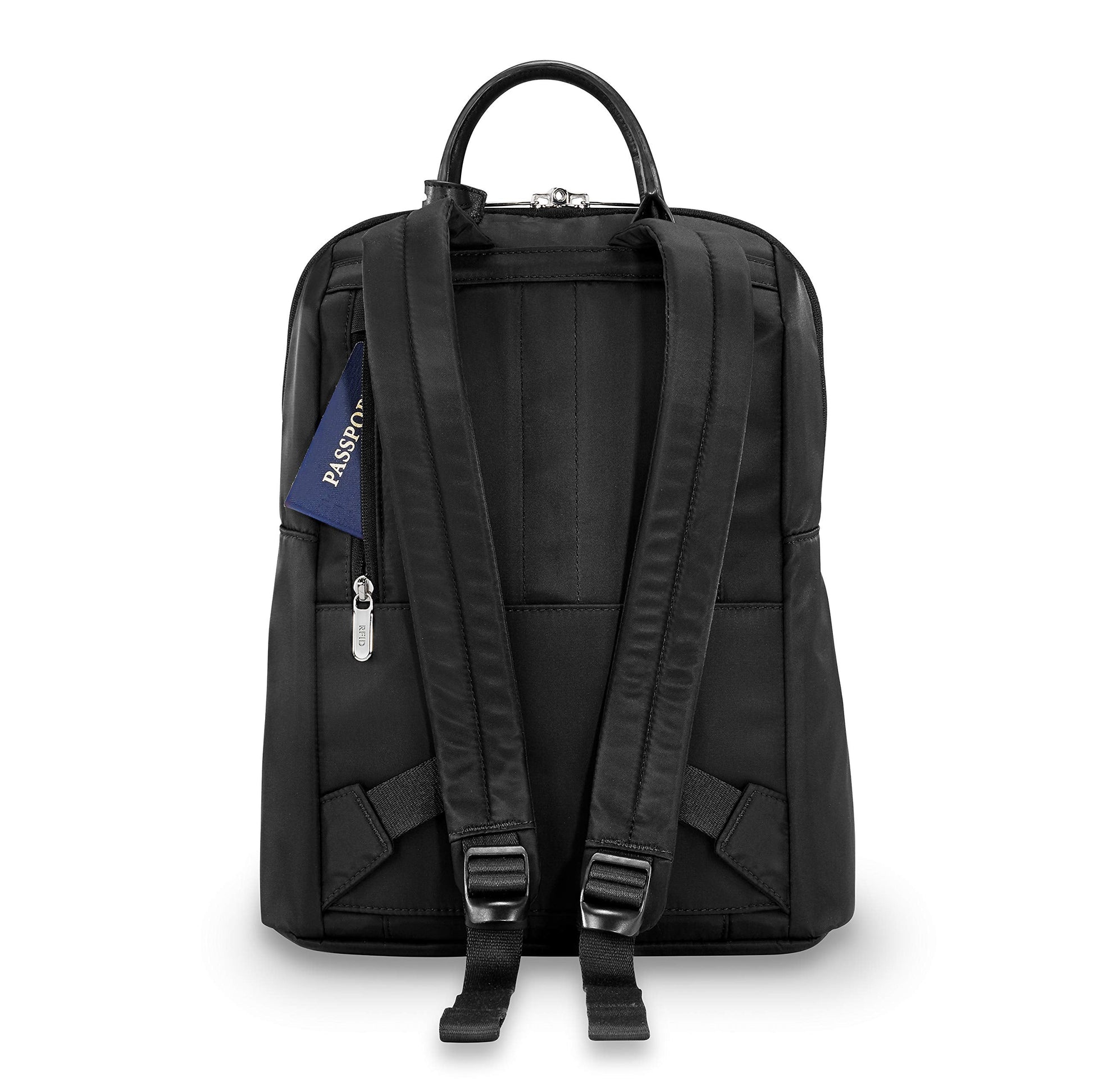 Briggs & Riley Medium Cargo Backpack for Women & Men - Laptop Backpack, For Work & Travel, Lightweight & Durable, Padded Straps, Fits up to 15" Laptop - @work Collection, Black Gsupps Australia