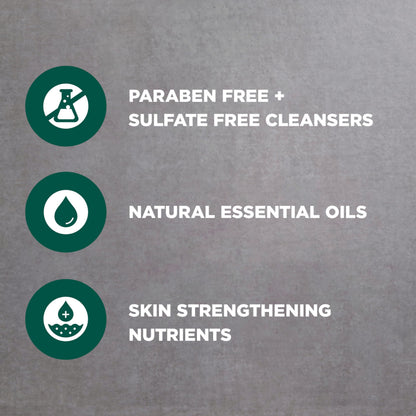 DOVE MEN + CARE Body and Face Scrub Eucalyptus Deeply Exfoliates for Hydrated & Nourished Skin 100% Gentle Cleanser, No Sulfate Cleansers or Parabens 9 oz DOVE MEN + CARE
