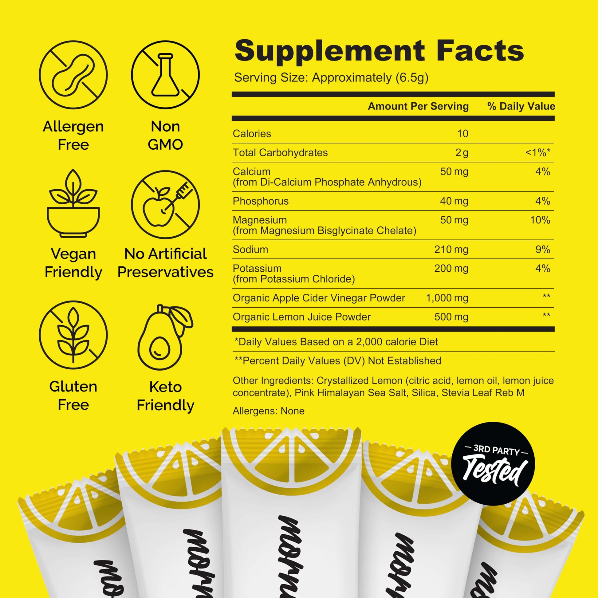 ROUTINE Morning Daily Hydration | Electrolyte Powder Packets | Lemon, Apple Cider Vinegar & Sea Salt Drink Mix | Sugar-Free, Keto & Paleo-Friendly | 3rd-Party ROUTINE buy australia supplements