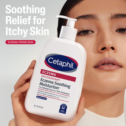 Cetaphil Restoraderm Eczema Moisturizer Colloidal Oatmeal Lotion 16 oz Cetaphil