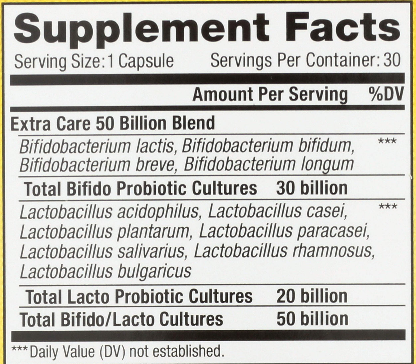 Renew Life Extra Care Digestive Probiotic Capsules, 50 Billion CFU Guaranteed, Daily Supplement Supports Immune, Digestive, Respiratory Health(1), L. Rhamnosus GG, Dairy, Soy and Gluten-Free, 90 Count | 90 Vegetarian Capsules | Supports Digestive, Immune Gsupps Australia