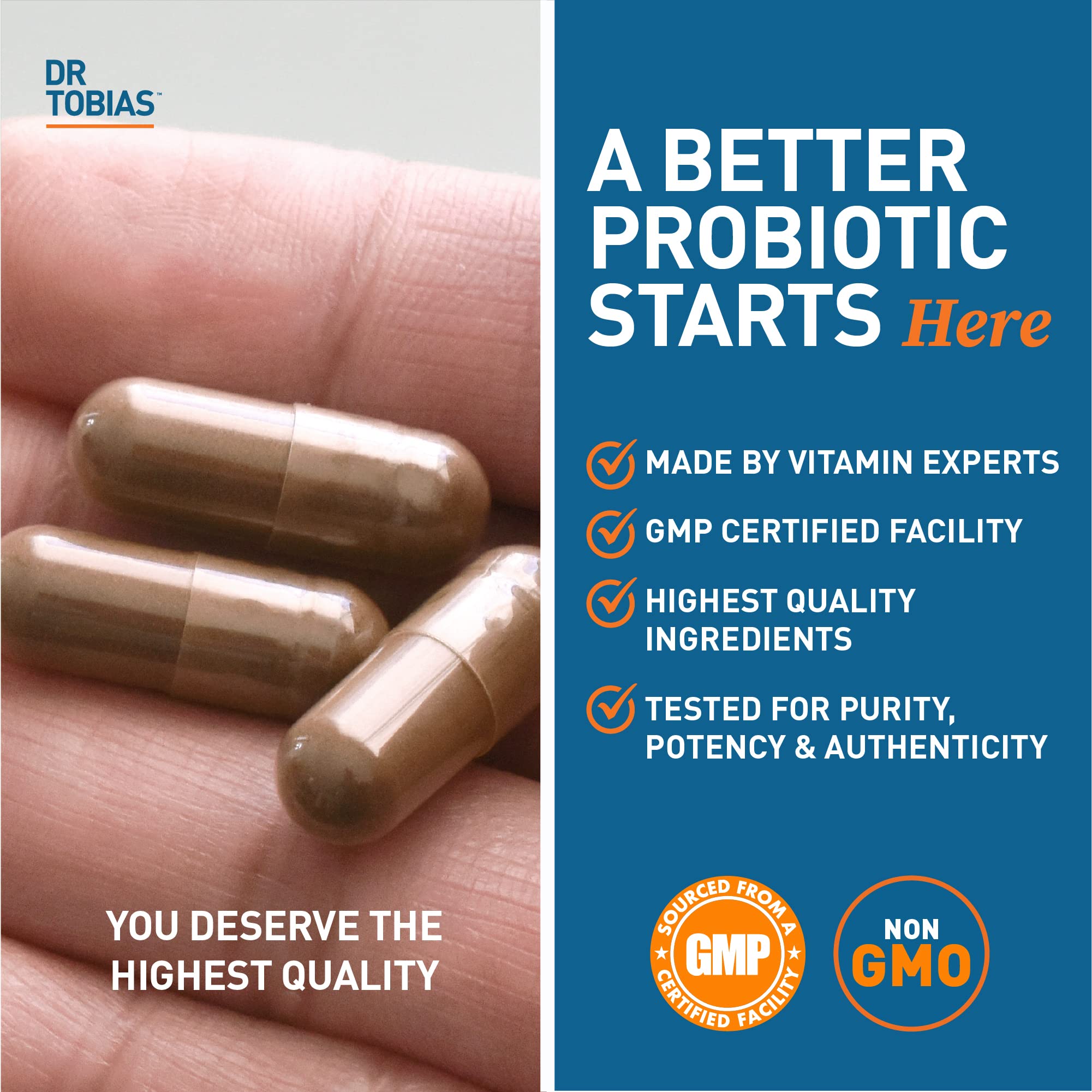 Dr. Tobias Probiotics 30 Billion, 10 Strains, 30 Billion CFU's, Targeted Release Probiotics Dr. Tobias buy australia supplements