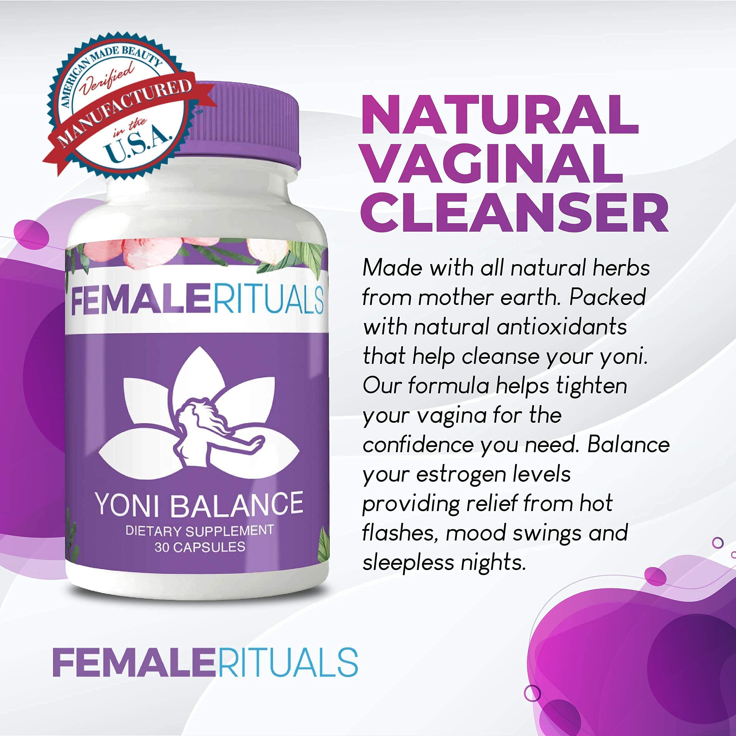 FEMALE RITUALS - Vaginal Moisturizer Boric Acid Suppositories for PH Balance - Bad Odors FEMALE RITUALS buy australia supplements