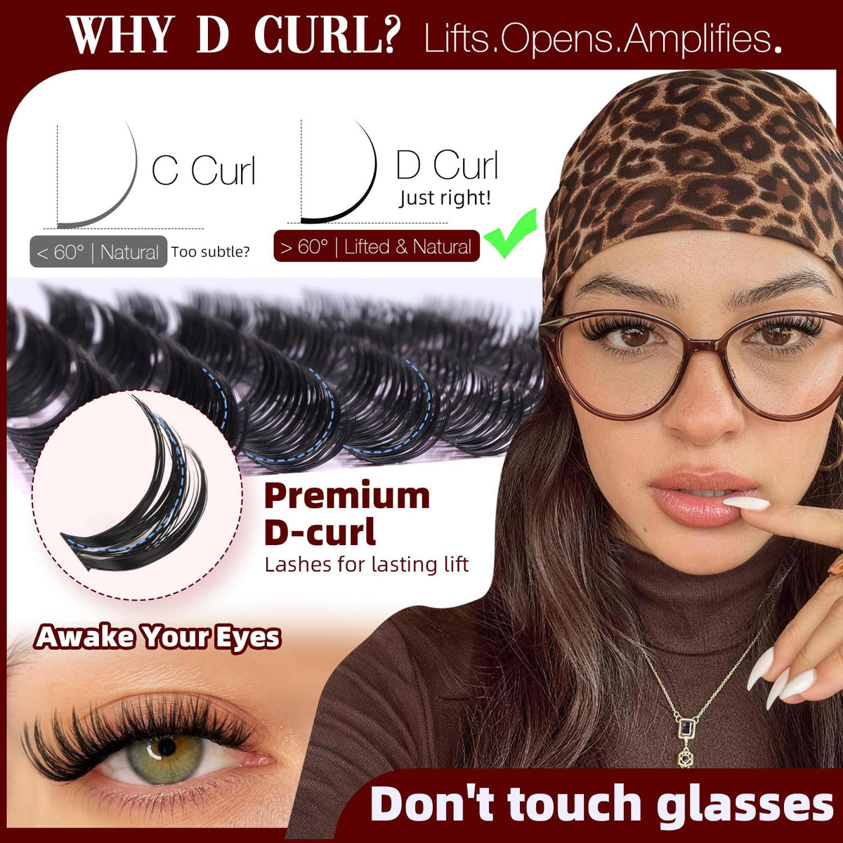 Flaunt Lash Clusters Wispy Eyelash Clusters 10-16mm Volume Cluster Eyelash Extensions Faux Mink D Curl Lashes Clusters Spider Individual Lashes Extensions with Wide Band by Pleell Pleell