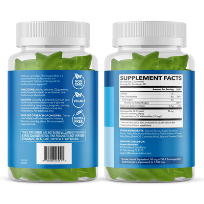Ashwagandha 1000mg Per Serving with Artichoke Extract, 45 Servings | Ashwagandha Capsules for Stress, Mood and Energy Support, Adaptogenic Herbal Support for Adults, Vegan, Non-GMO, 90 Count Gsupps Australia