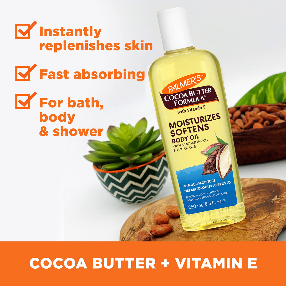 Palmer's Moisturizing Body Oil, Cocoa Butter Formula (8.5 Fl Oz) Palmer's