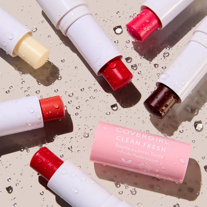 CoverGirl Clean Fresh Tinted Lip Balm, Vegan Formula, Hydrating, Natural Finish, Bliss You Berry, 1 Count COVERGIRL