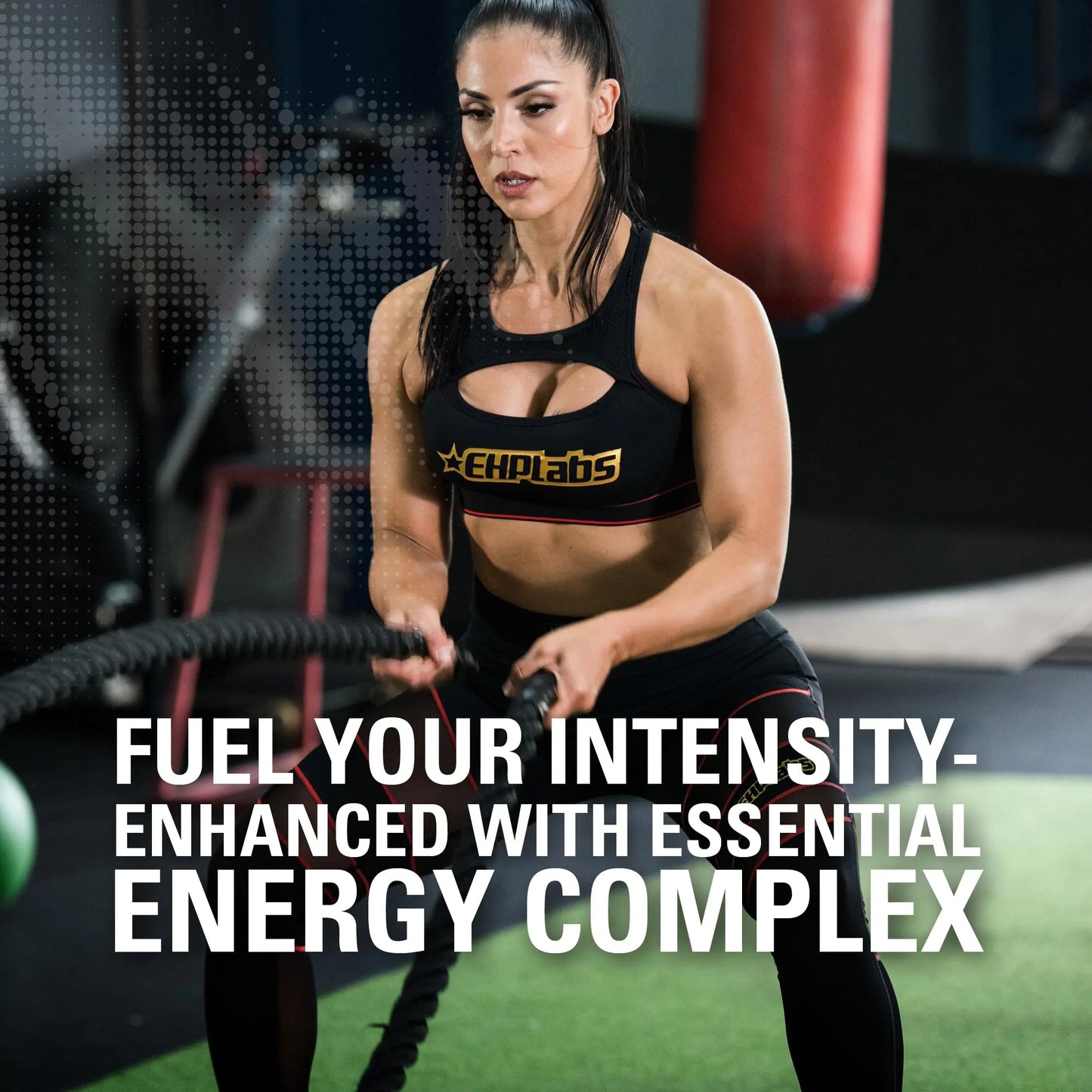 EHP Labs OxyShred Hardcore Super Dosed Pre Workout Powder - Preworkout Powder with L Glutamine & Acetyl L Carnitine, Energy Boost Drink - 275mg of Caffeine EHP Labs