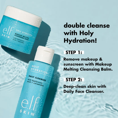 e.l.f. SKIN Holy Hydration! Daily Cleanser, Face Cleanser For Washing Away Excess Oil, Impurities & Makeup e.l.f.