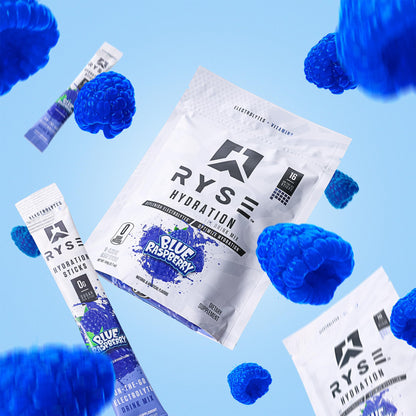 RYSE Hydration Electrolyte Powder Drink Mix Packets - Kool-Aid Grape - Sugar-Free Full Spectrum Electrolytes with Essential Vitamins, Taurine and Choline for Rehydration - 16 Serving Sticks