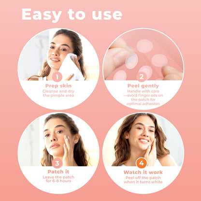 PatchRx Micro Needle Pimple Patch (18 Pack) - Hydrocolloid Micropoint Pimple Patch For Acne & Pimples, Microdart Patch, Micro Dart Pimple Patches PatchRx