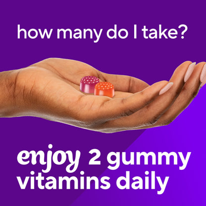 vitafusion Vitamin D3 Gummies, Bone and Immune Support, Peach, Blackberry, Strawberry Flavored Vitafusion