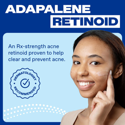 Differin Acne Retinoid Treatment Gel, 0.1% Adapalene, 45g Pump Differin