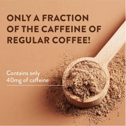 InnoSupps Java Shroom Adaptogenic Mushroom Coffee - Organic Coffee Alternative and Mushroom Powder Supplement with Lions Mane, Cordyceps, Reishi, and More - Contains 40mg Caffeine (20 Servings)