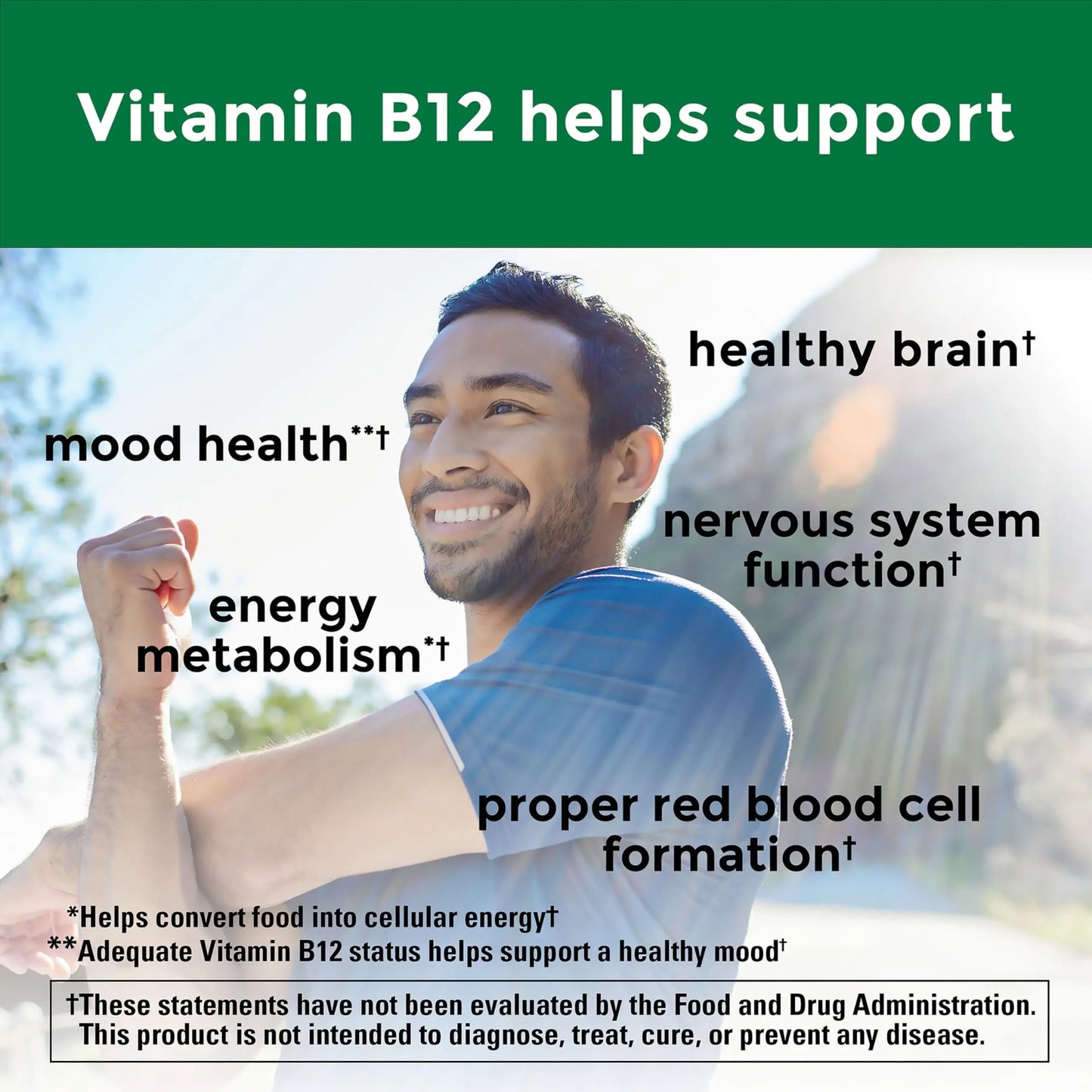 Nature Made Extra Strength Vitamin B12 Gummies 3000 mcg per serving, B12 Vitamins for Energy Metabolism Support, 60 Gummy Vitamins, 30 Day Supply Nature Made