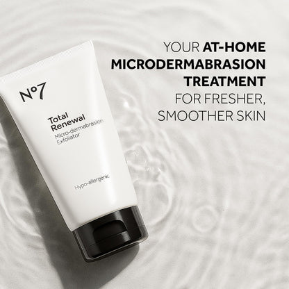 No7 Microdermabrasion Total Renewal Face Scrub, 2.5 Oz No7