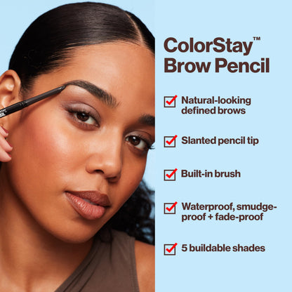 Revlon ColorStay Brow Pencil, 205 Blonde, 0.021 oz REVLON