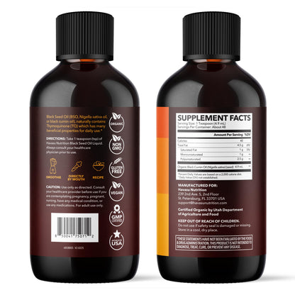 Black Seed Oil Capsules, Vegan, Non-GMO, Cold-Pressed Nigella Sativa, 90ct | 1500mg Per Serving Black Cumin Supplement for Skin Health, Immune Function, and Digestive Health, Unflavored, 30 Servings Gsupps Australia