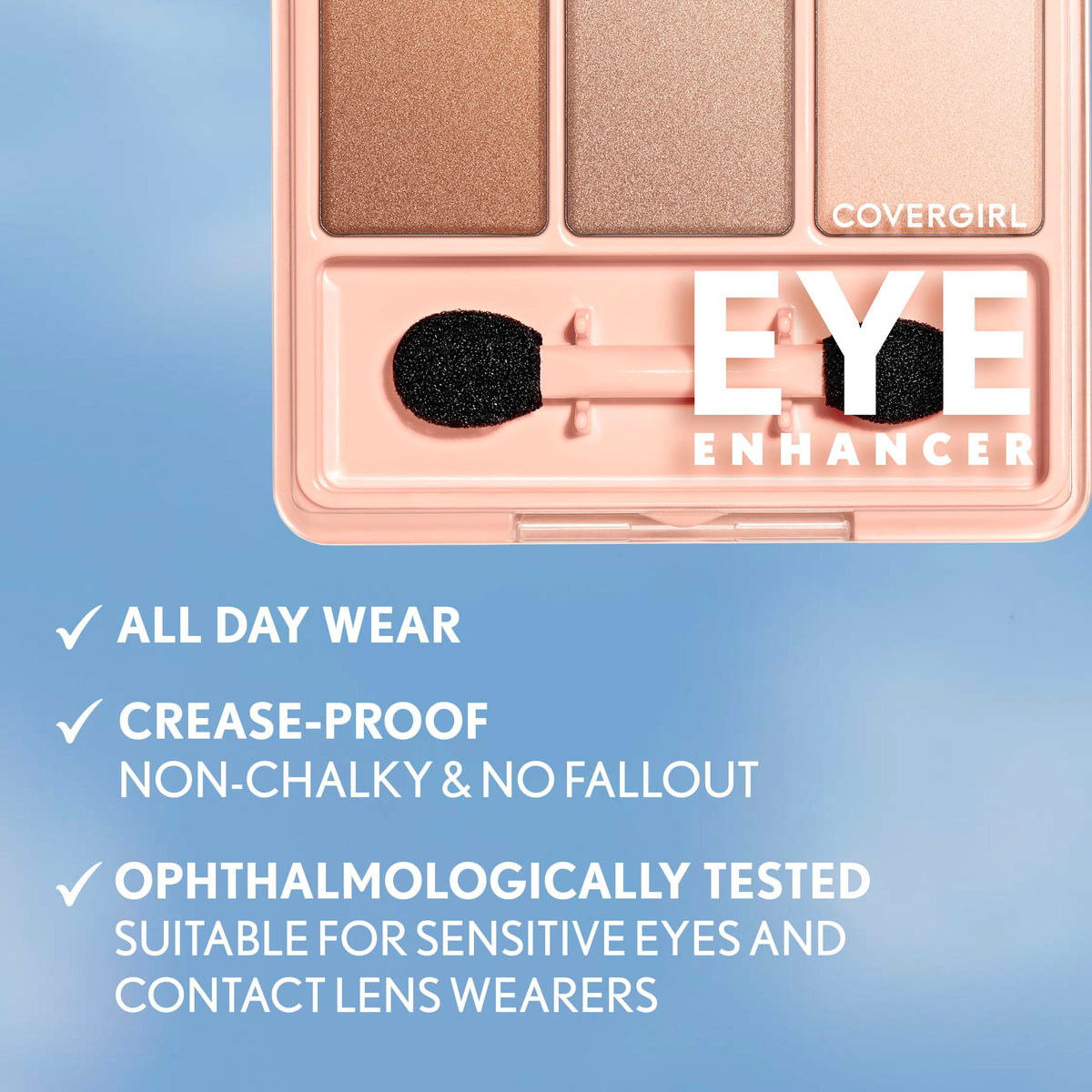 Covergirl Eye Enhancers Eye Shadow Palette, Natural Nudes, 0.19 Ounce COVERGIRL