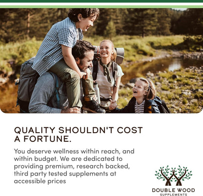 Essential Amino Acids - 1 Gram Per Serving Powder Blend of All 9 Essential Aminos (EAA) and All Branched-Chain Aminos (BCAAs) (Leucine, Isoleucine, Valine) 225 Capsules, Gluten Free by Double Wood