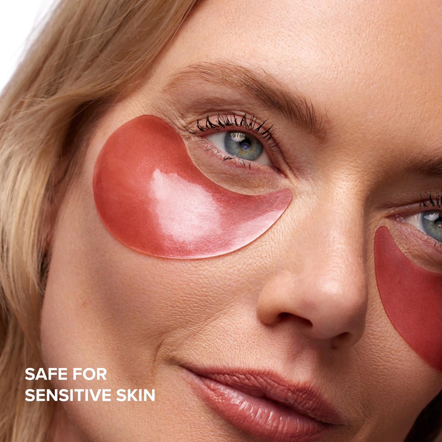 DRMTLGY Brightening Eye Masks – Biodegradable Hydrogel Under Eye Patches with Caffeine, Peptides, Hyaluronic Acid & Niacinamide DRMTLGY