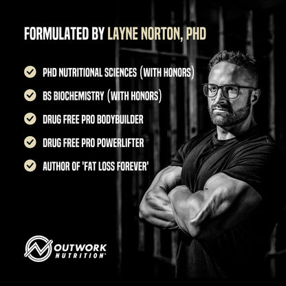 Outwork Nutrition Whey Isolate Protein Powder - Accelerates Muscle Building & Recovery - Low Lactose, Gluten-Free - Post Workout Supplement - Enhanced Protein Synthesis, Vanilla, 1.6lbs