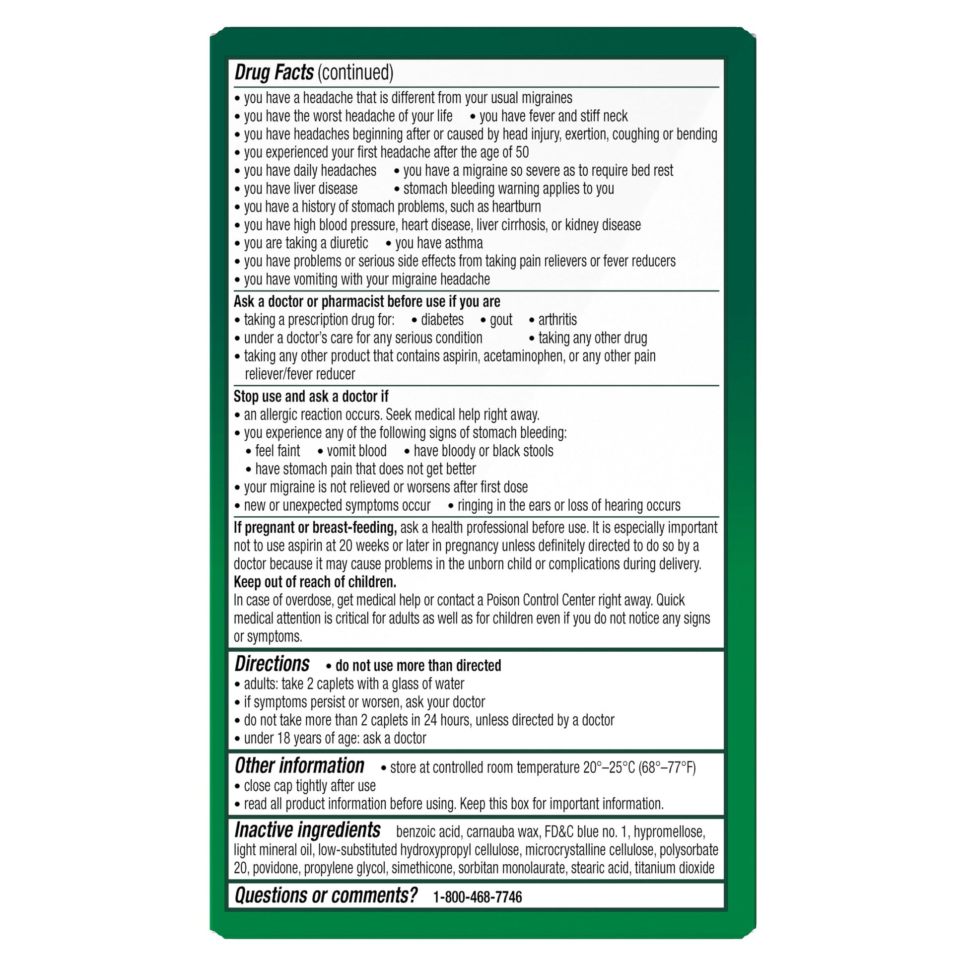 Excedrin Migraine Relief Caplets to Alleviate Migraine Symptoms - 200 Count Excedrin buy australia supplements