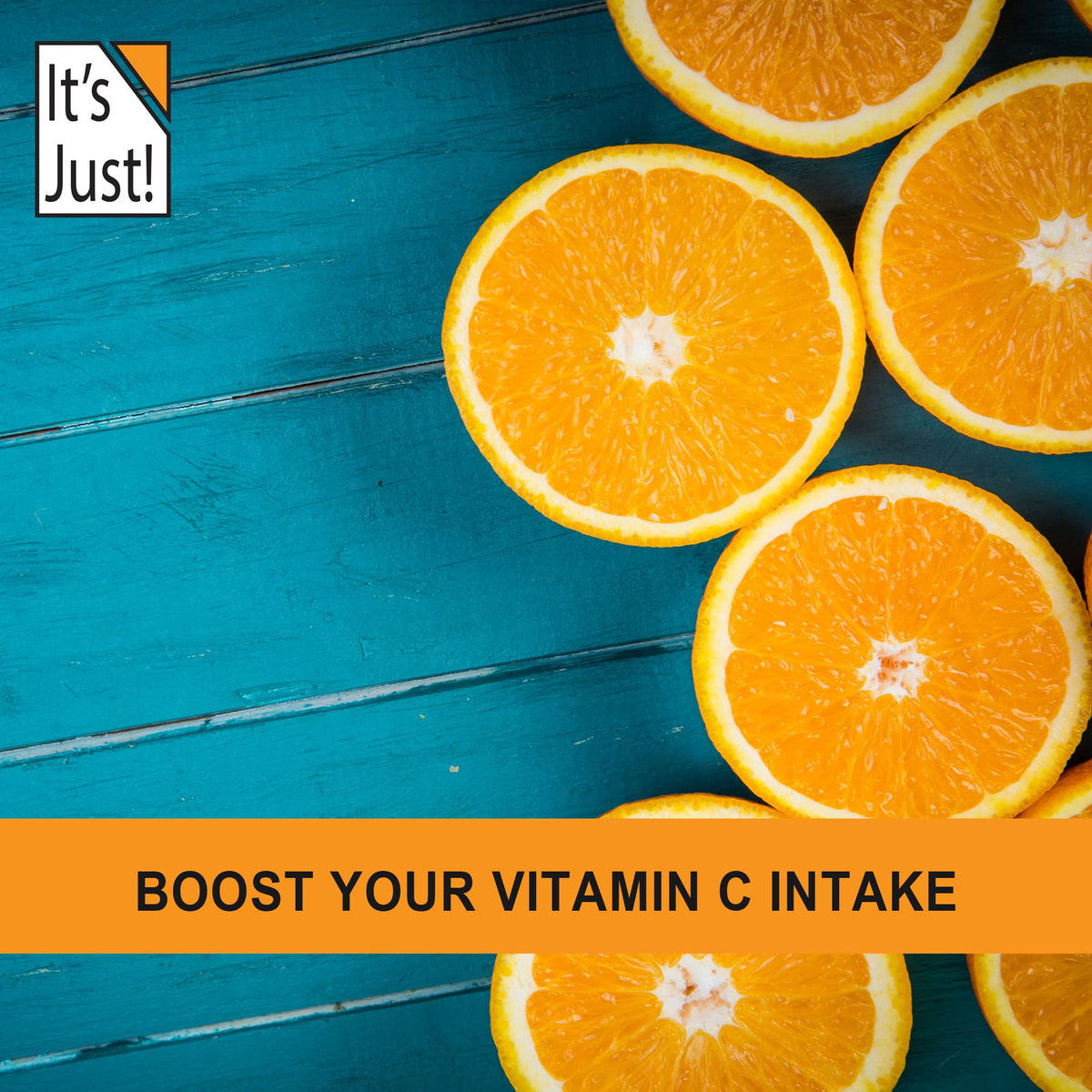 It's Just! - Vitamin C Powder, 100% Pure L-Ascorbic Acid, Food Grade, Immune Support, Homemade Cosmetics (11oz) It's Just!