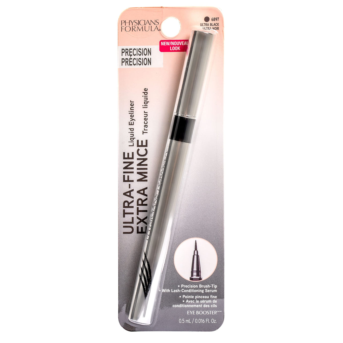Physicians Formula Eye Booster, Lash-Enhancing 2-in-1 Eyeliner Serum, Dermatologist Approved, Hypoallergenic, Cruelty-Free & Vegan - Deep Brown Physicians Formula