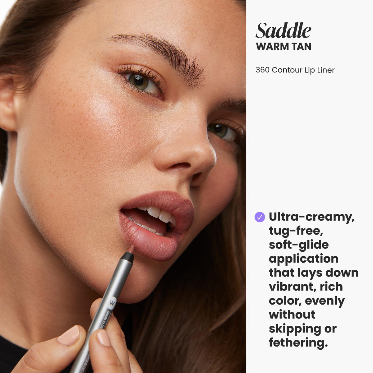 Wonderskin Lipliner Pencil - 360 Contour Lipliner, Longwear, Waterproof Wonderskin