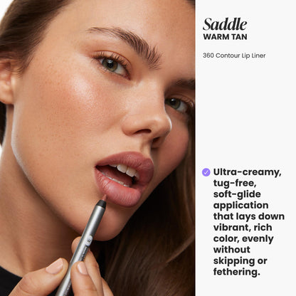Wonderskin Lipliner Pencil - 360 Contour Lipliner, Longwear, Waterproof Wonderskin