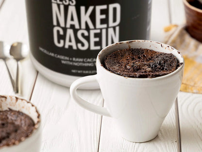 NAKED Casein - 1Lb Micellar Casein Protein - Bulk, Zero Carb, NSF Certified, GMO-Free, Gluten Free, Soy Free, Preservative Free - Stimulate Muscle Growth NAKED
