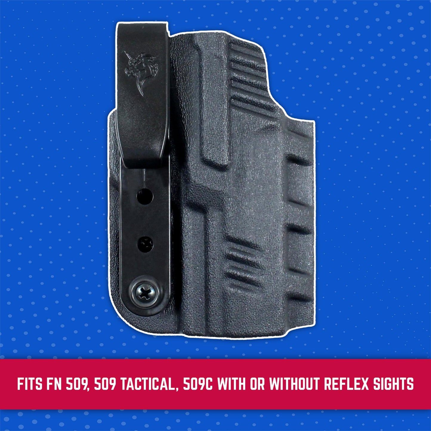 DeSantis Slim-Tuk - IWB Holster for Men and Women, Pistol Holster for Concealed Carry, Suitable for Appendix Wear, Ambidextrous, Made with Kydex, Adjustable Tension, Tuckable 360 C-Clip Gsupps Australia