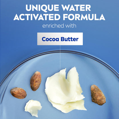 NIVEA Nourishing In Shower Body Lotion, Cocoa Butter, 13.5 FL OZ NIVEA
