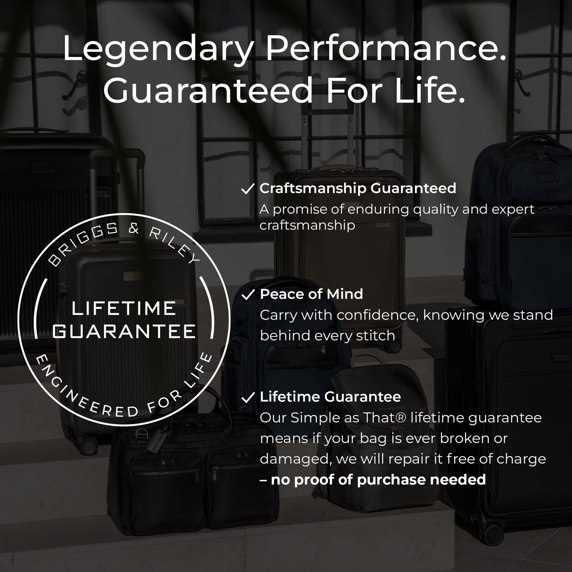 Briggs & Riley Essential 22" 2-Wheel Expandable Carry On - Luggage for Travel, Suitcases with Wheels, Softside Rolling Bag for Men & Women, Self-Repairing Zipper - Baseline Collection, Black Gsupps Australia