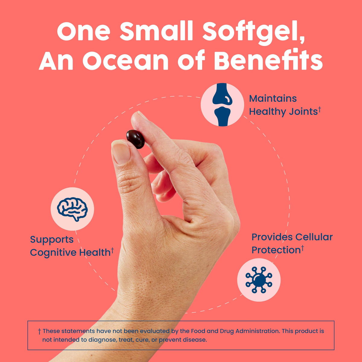 NativePath Antarctic Krill Oil - Wild-Caught Omega 3 Krill Oil 500mg Softgels with EPA, DHA and Astaxanthin - Supplement for Joint, Hear NativePath