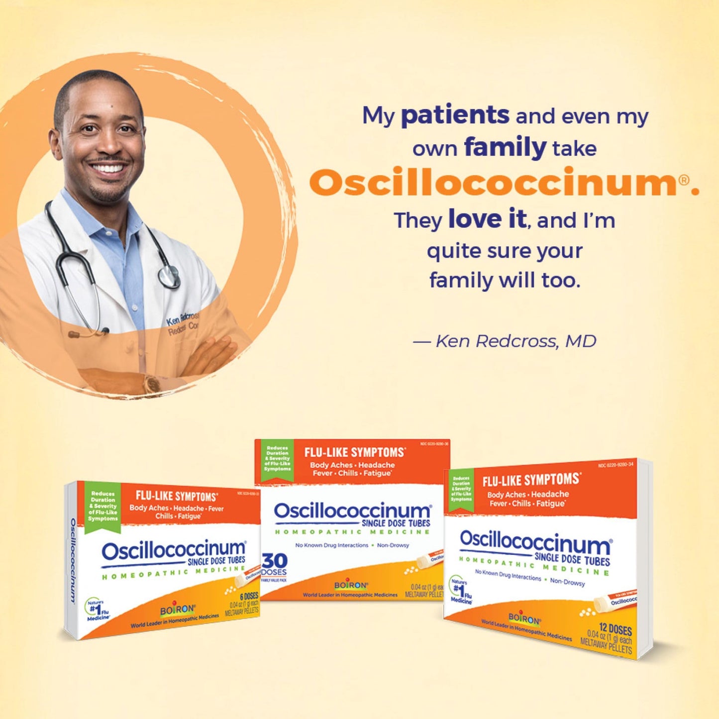 Boiron Oscillococcinum for Relief from Flu-Like Symptoms of Body Aches, Headache, Fever, Chills, and Fatigue - 30 Doses Gsupps Australia