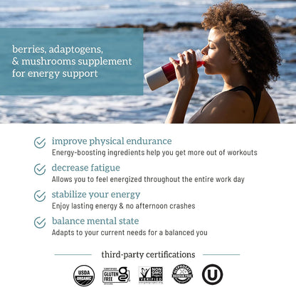 Organifi Red Juice - Energy Powder Reduces Afternoon Crashes and Boosts Digestion and Immune System, 30 Servings Gsupps Australia