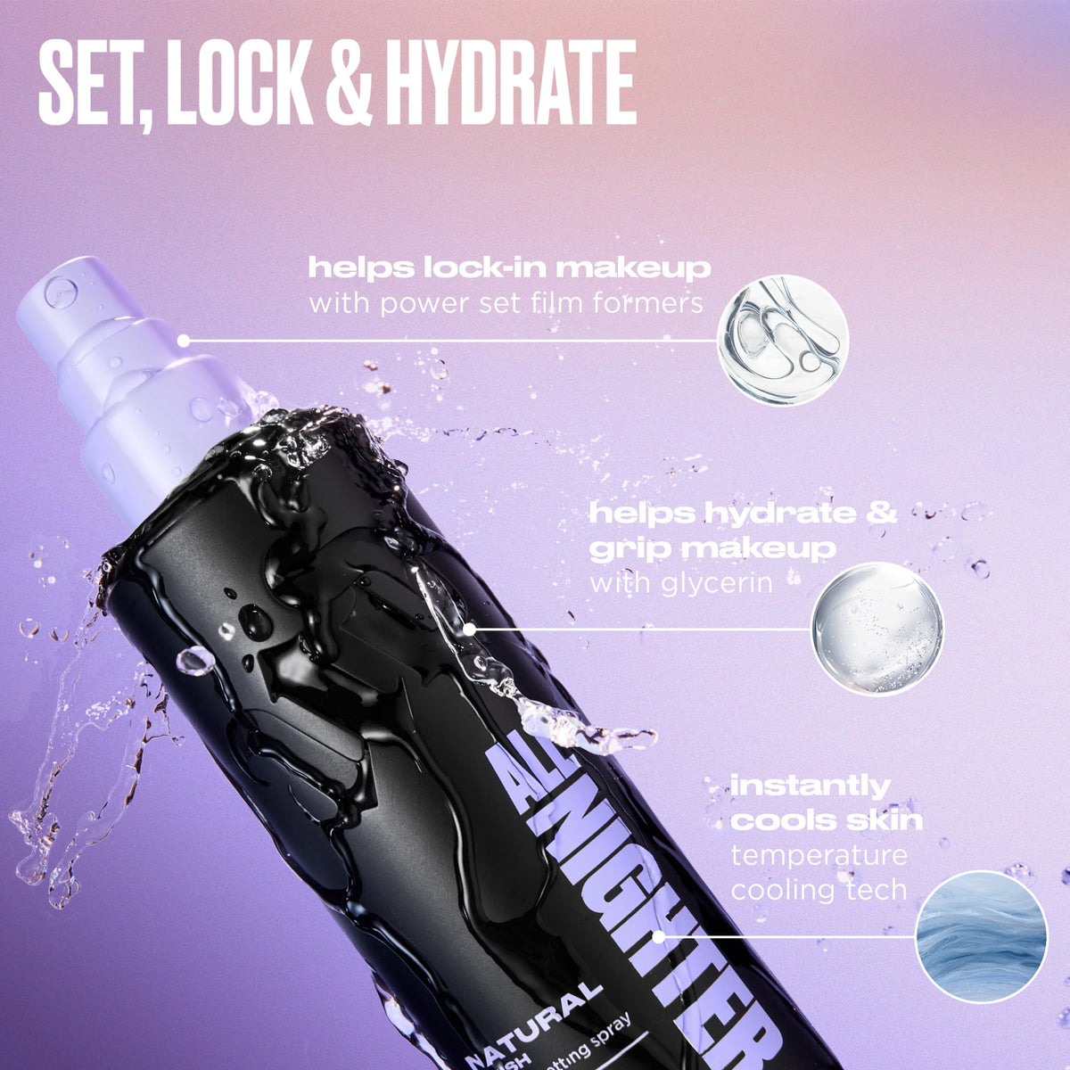 Urban Decay All Nighter Waterproof Makeup Setting Spray (4 fl oz) URBAN DECAY