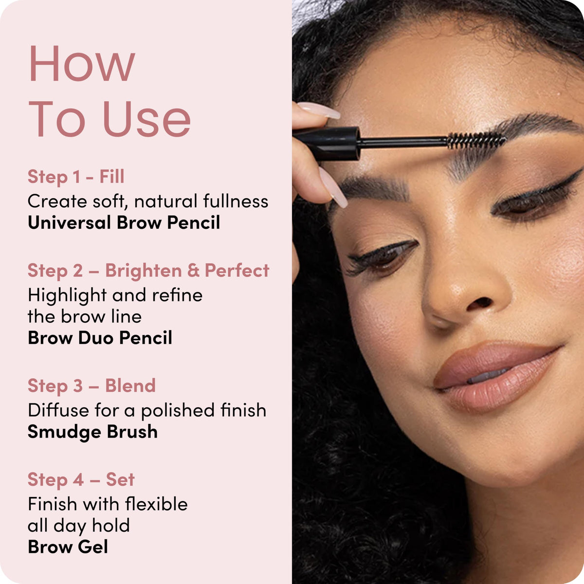 Billion Dollar Brows Best Sellers Kit 4 Piece Eyebrow Makeup Starter Set billion dollar brows