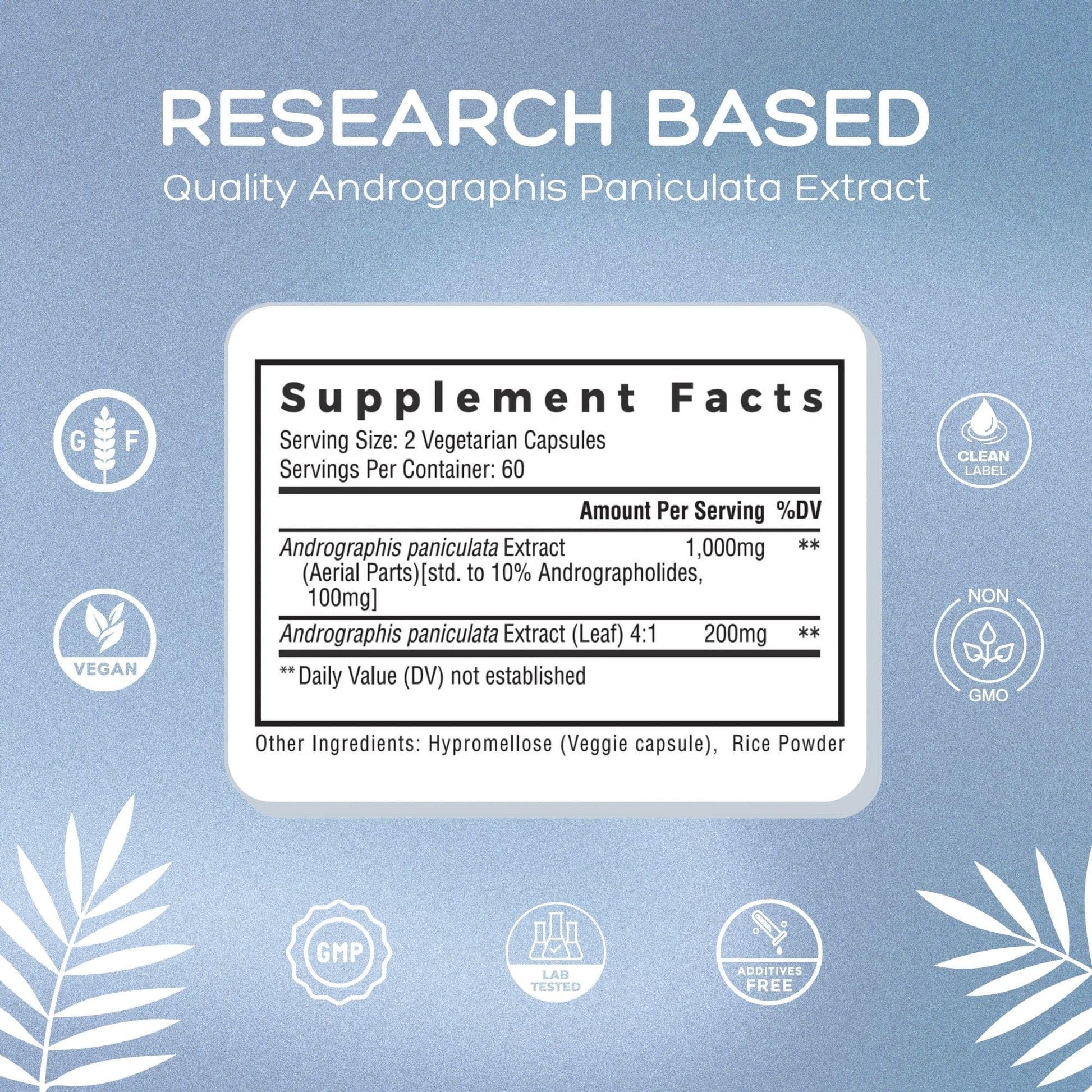 Palmara Health Premium Andrographis Paniculata Extract 1,200mg with 100mg Andrographolides Vegan Capsules for Immune & Digestive Support, Non-GMO, Gluten Free, Herbal Dietary Supplement Palmara Health buy australia supplements