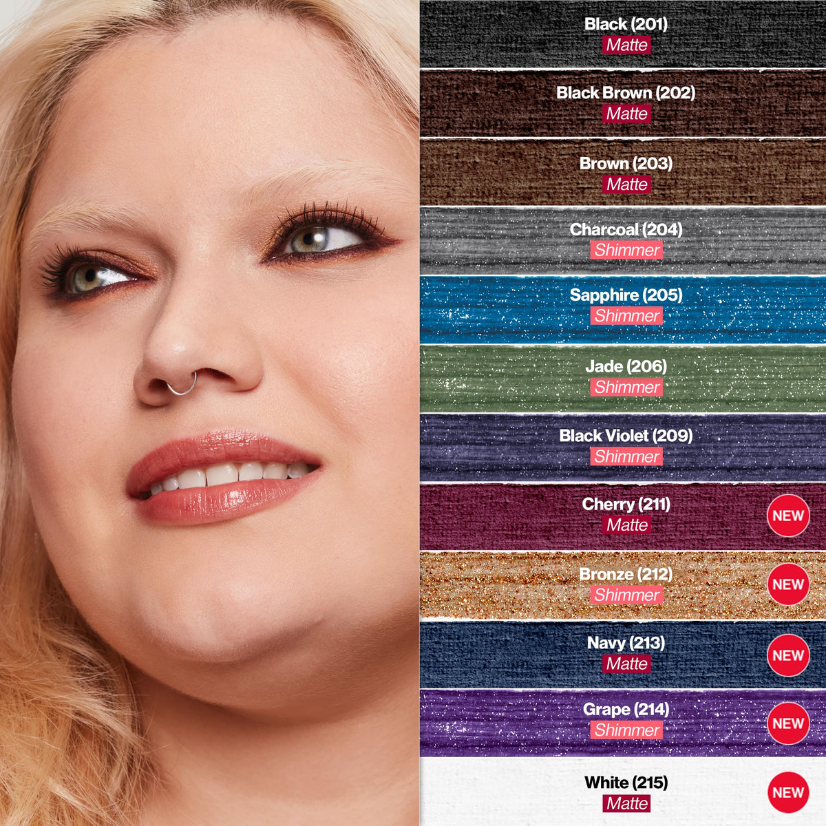 Revlon ColorStay Pencil Waterproof Eyeliner, 202 Black Brown, 0.01 oz REVLON