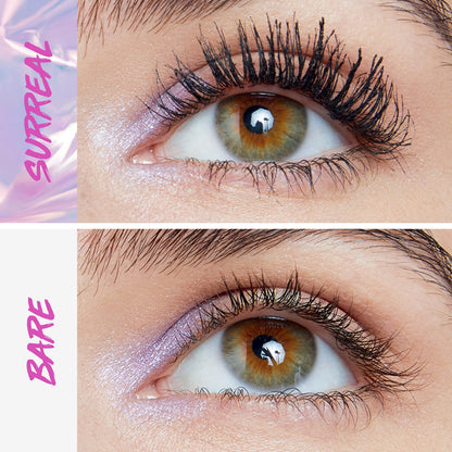 Maybelline The Falsies Surreal Extensions Washable Mascara, Volumizing, Lengthening Mascara Make Up, Blackest Black, 1 Count MAYBELLINE