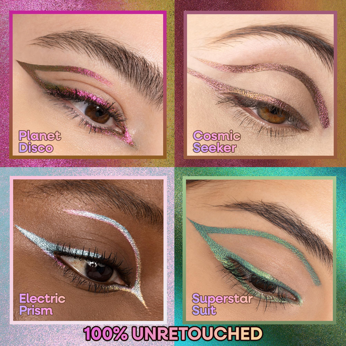 wet n wild Chameleon Chrome Eyeliner, Waterproof and Smudge-Proof, Multichrome Color Shift, Long-Lasting 18-Hour Wear, Cruelty-Free & Vegan - Electric Prism wet n wild