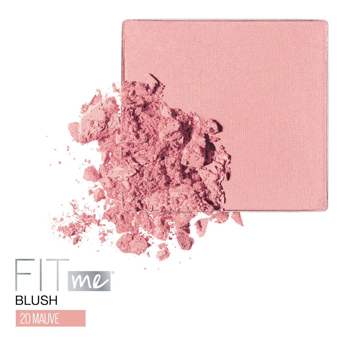 Maybelline Fit Me Powder Blush, Lightweight, Smooth, Blendable, Long-lasting All-Day Face Enhancing Makeup Color, Mauve, 1 Count MAYBELLINE