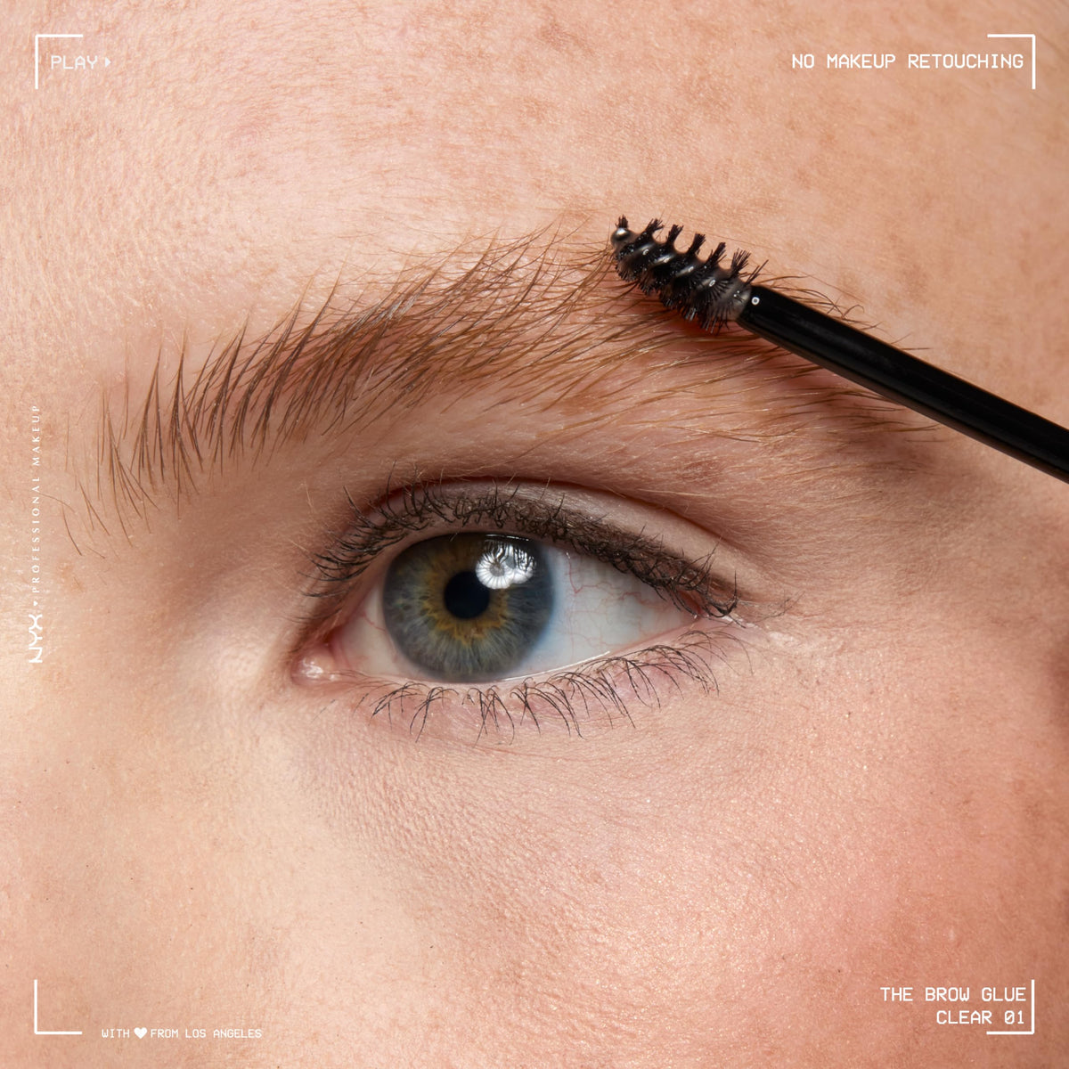 NYX PROFESSIONAL MAKEUP The Brow Glue, Extreme Hold Eyebrow Gel - Clear NYX PROFESSIONAL MAKEUP