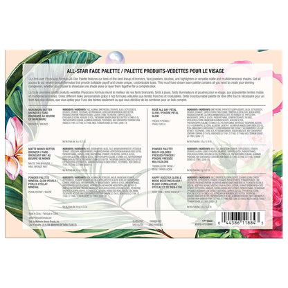 Physicians Formula All-Star Face Palette, Velvety-Smooth Buildable & Blendable Formulas,Versatile Matte and Multidimensional Shades, Cruelty-Free & Vegan - Natural Gsupps Australia