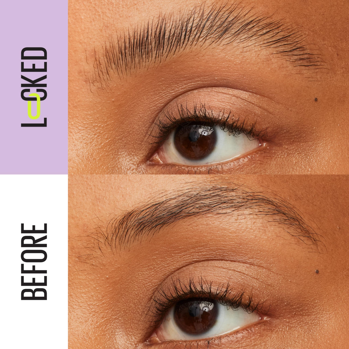 Maybelline Super Lock Brow Glue Eyebrow Gel, Lightweight Brow Gel For Up To 24HR Hold, Clear, 1 Count MAYBELLINE